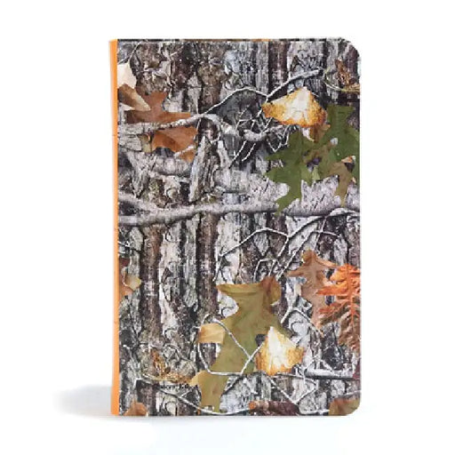 CSB Sportsman's Bible: Large Print Personal Size Edition, Mothwing Camouflage Leathertouch by Csb Bibles by Holman