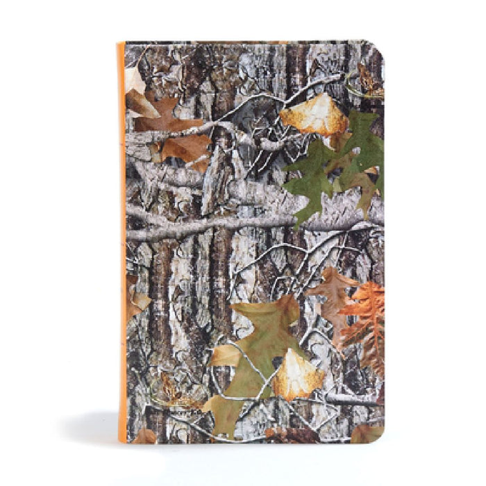 CSB Sportsman's Bible: Large Print Personal Size Edition, Mothwing Camouflage Leathertouch by Csb Bibles by Holman