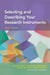 Selecting and Describing Your Research Instruments by Kelly S. McClure