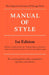 Manual of Style (Chicago 1st Edition) by University of Chicago Press