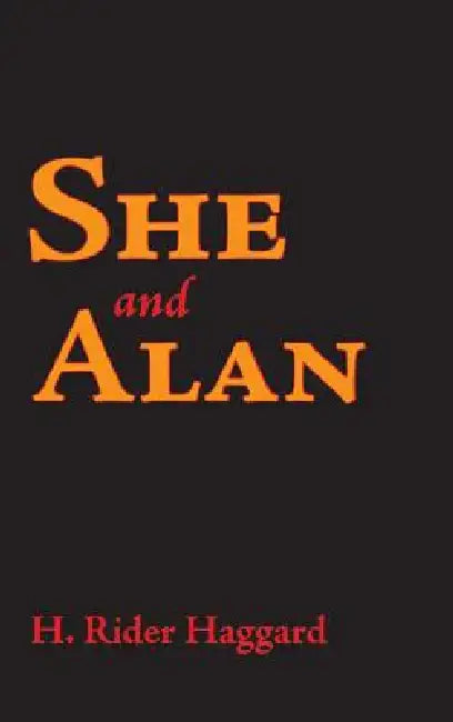 She and Allan, Large-Print Edition by H. Rider Haggard