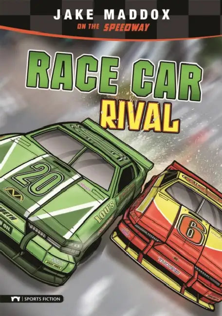 Race Car Rival: Jake Maddox on the Speedway by Jake Maddox, Sean Tiffany