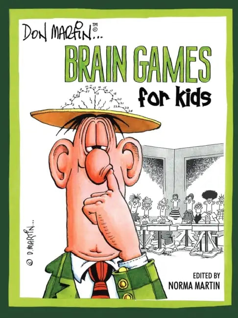 Don Martin Brain Games For Kids by Don Martin