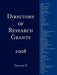 Directory of Research Grants 2008: Volume 2 by Schoolhouse Partners LLC