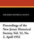 Proceedings of the New Jersey Historical Society, Vol. 52, No. 2, April 1952 by New Jersey Historical Society