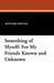 Something of Myself: For My Friends Known and Unknown by Rudyard Kipling