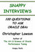 Snappy Interviews: 100 Questions to Ask Oracle Dbas by Christopher Lawson