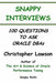 Snappy Interviews: 100 Questions to Ask Oracle Dbas by Christopher Lawson