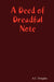 A Deed of Dreadful Note by A. C. Douglas