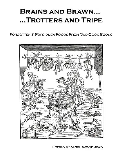 Brains and Brawn... Trotters and Tripe by 1001 Cooks