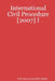International Civil Procedure [2007] I by Christian Campbell