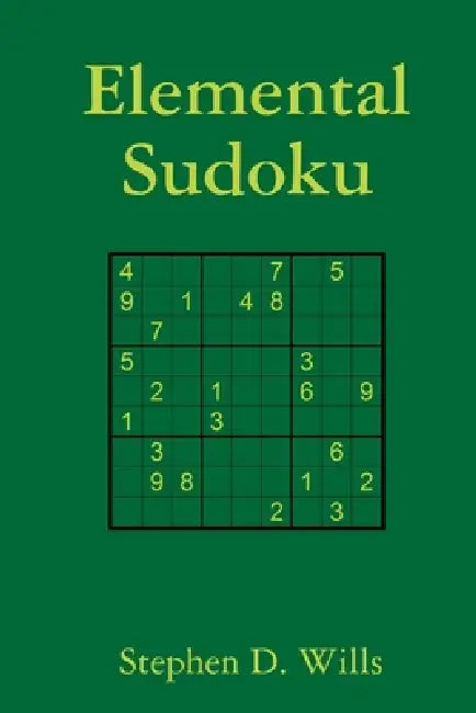 Elemental Sudoku by Stephen Wills