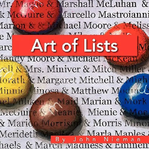 Art of Lists by John Nieman