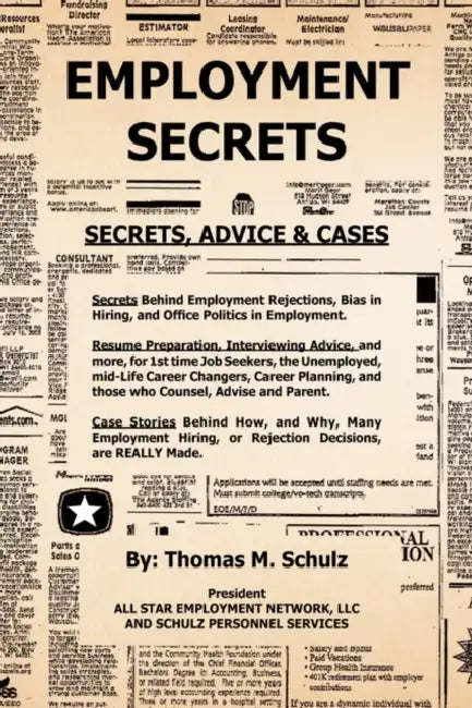 Employment Secrets by Thomas M. Schulz