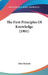 The First Principles Of Knowledge (1901) by John Rickaby