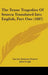 The Tenne Tragedies Of Seneca Translated Into English, Part One (1887) by Lucius Annaeus Seneca, John Leigh