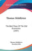 Thomas Middleton: The Best Plays Of The Old Dramatists (1887) by Thomas Middleton, Havelock Ellis