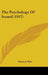 The Psychology Of Sound (1917) by Henry J. Watt