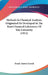 Methods In Chemical Analysis, Originated Or Developed In The Kent Chemical Laboratory Of Yale University (1912) by Frank Austin Gooch
