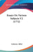 Essays On Various Subjects V2 (1772) by Catherine Talbot
