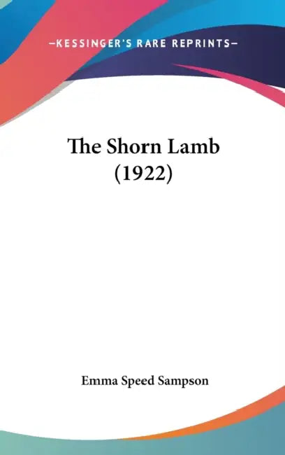 The Shorn Lamb (1922) by Emma Speed Sampson