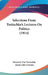 Selections From Treitschke's Lectures On Politics (1914) by Heinrich Von Treitschke, Adam Luke Gowans