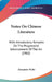 Notes On Chinese Literature: With Introductory Remarks On The Progressive Advancement Of The Art (1902) by Alexander Wylie
