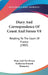 Diary And Correspondence Of Count Axel Fersen V8: Relating To The Court Of France (1902) by Hans Axel Von Fersen, Katharine Prescott Wormeley