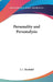 Personality and Personalysis by J. J. Theobald