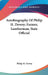 Autobiography Of Philip H. Dewey; Farmer, Lumberman, State Official by Philip H. Dewey