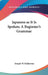 Japanese as It Is Spoken; A Beginner's Grammar by Joseph W. Ballantine
