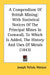 A Compendium Of British Mining: With Statistical Notices Of The Principal Mines In Cornwall, To Which Is Added, The History And Uses Of Metals (1843) by Joseph Yelloly Watson