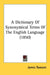 A Dictionary Of Synonymical Terms Of The English Language (1850) by James Rawson