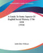 A Guide To Some Aspects Of English Social History, 1750-1850 (1916) by Judith Blow Williams