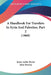 A Handbook For Travelers In Syria And Palestine, Part 2 (1868) by Josias Leslie Porter, John Murray