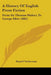A History Of English Prose Fiction: From Sir Thomas Malory To George Eliot (1882) by Bayard Tuckerman