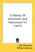A History Of Inventions And Discoveries V4 (1817) by John Beckmann, William Johnston