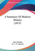 A Summary Of Modern History (1875) by Jules Michelet, M. C. M. Simpson