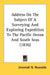 Address On The Subject Of A Surveying And Exploring Expedition To The Pacific Ocean And South Seas (1836) by Jeremiah N. Reynolds