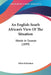 An English-South African's View Of The Situation: Words In Season (1899) by Olive Schreiner