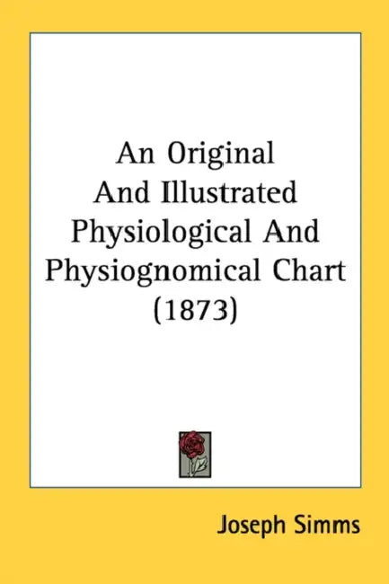 An Original And Illustrated Physiological And Physiognomical Chart (1873) by Joseph Simms