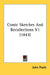 Comic Sketches And Recollections V1 (1843) by John Poole
