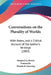 Conversations on the Plurality of Worlds: With Notes, and a Critical Account of the Author's Writings (1803) by Bernard Le Bovier Fontenelle, Elizabeth Gunning