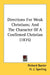 Directions For Weak Christians; And The Character Of A Confirmed Christian (1835) by Richard Baxter, H. J. Sperling