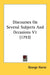 Discourses On Several Subjects And Occasions V1 (1793) by George Horne