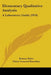 Elementary Qualitative Analysis: A Laboratory Guide (1916) by Benton Dales, Oscar Leonard Barnebey