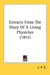 Extracts From The Diary Of A Living Physician (1851) by L F C