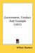 Government, Conduct And Example (1871) by William Dawbarn