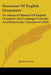 Grammar Of English Grammars: Or Advanced Manual Of English Grammar And Language Critically And Historically Considered (1863) by Jacob Lowres