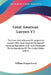 Great American Lawyers V1: The Lives And Influence Of Judges And Lawyers Who Have Acquired Permanent National Reputation, And Have Developed The by William Draper Lewis